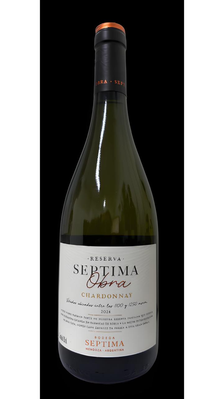 SEPTIMA OBRA CHARDONNAY94b4cf32 Septima Obra Chardonnay 750ml - Imagem 1